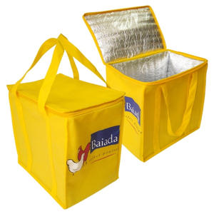 Wholesale Non woven refrigerated insulated for heat preservation food cooler bags
