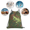 Drawstring Backpack Large Rucksack Cinch Water Resistant Sport Yoga Gym Bag for Boy Girl Kids Can Be Customized 