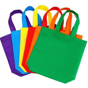Custom Logo Shopping Tote Fabric Laminated Non Woven Bag with Logo in Stock