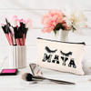 Blank Makeup Bags Cotton Canvas Pen Pencil Pouches With Zipper Multi-Purpose Travel Toiletry Bag DIY Craft Bag 