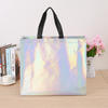 customized printing luxury laminated  gold pp non woven fabric tote shopping packaging bags