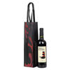 Customized Design Standard Size 6 Bottle Non Woven Wine Tote Bag