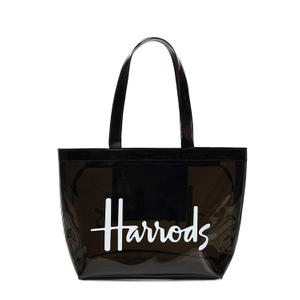 2022 waterproof beach clear tote shopping bags transparent pvc bags