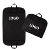 wholesale Eco friendly clear dustproof black non woven clothing custom logo non woven suit cover garment bag