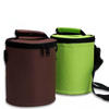 Polyester Colorful Custom Rolling Barrel Beverage Ice Wine Cooler Bag