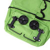Factory sale Promotion folding shopping collapsible trolley bag with 2 wheels/shopping bag with wheels