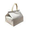 Manufacture Foldable Shopping Insulated Food Delivery Tote Promotional non woven cooler bag