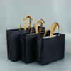 Wholesale high quality custom logo printed colorful tote shopping non woven bag 