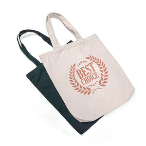 Custom Printed Organic Calico Eco Recycled Blank Shopping Bag Cotton Canvas Tote Bag With Logo