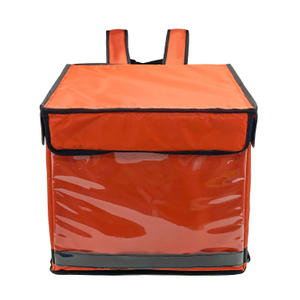 Custom logo Reusable Lunch Waterproof backpack thermal insulated bike food delivery bag