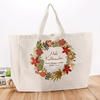 Custom Logo Advertising Full Cotton Color Printing Environmental Protection Canvas Tote Bag