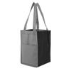 Customized logo reusable 6 bottle wine non woven shopping tote bag