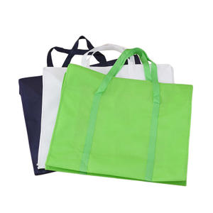 custom grocery reusable supermarket shopping handle bag shopping bag