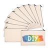 Blank Makeup Bags Cotton Canvas Pen Pencil Pouches With Zipper Multi-Purpose Travel Toiletry Bag DIY Craft Bag 