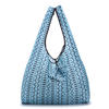 Reusable Polyester Folding Shopping Tote Bag Fits in Pocket Eco-Friendly shopping bag