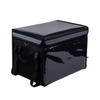 Custom Logo Waterproof Foldable Take-out Food Delivery Bag with cup holder Insulated Thermal Bag For Rider