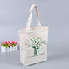 Wholesale Custom Logo Promotional Plain Black Latest Organic Cotton Canvas Tote Bag Shopping Bag