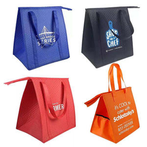 Customized Eco Friendly Food Insulation Tortilla Warmer Pouch Microwave Pie Cool Container School Food Storage Bags Cooler Bag