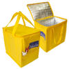 Wholesale Non woven refrigerated insulated for heat preservation food cooler bags