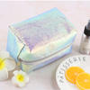 Magic Litchi grain cosmetics bag large capacity fashion waterproof make-up zipper bag PU leather wash gargle bag custom