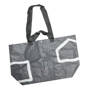  Waterproof Customized Shopping Plastic Woven Bag Grocery Bag Custom Logo PP Woven Bag