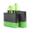 Customized black non woven cloth bag pp nonwoven bag for shopping printed your own logo