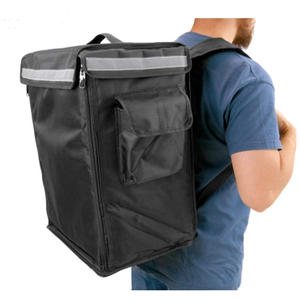 Big waterproof thermal Insulated Food Delivery Grocery Bag For Catering, Restaurants Delivery Drivers Backpack delivery bag