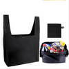 Top selling supermarket T shirt shopping bag polyester waterproof folding bag