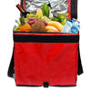 Custom Reusable Lunch thermal waterproof insulated motorcycle food delivery bag
