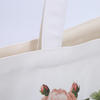 wholesale custom little flower printing organic cotton canvas tote bag shopping bag,cotton bag,canvas bag
