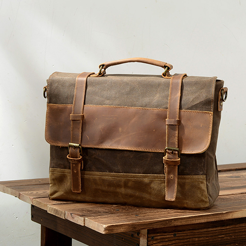 80-2 canvas messenger bag