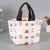 Custom Black Handle Full Color Cartoon Sublimation Printing Canvas Cotton Tote Shopping Bag for Women