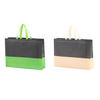 Customized black non woven cloth bag pp nonwoven bag for shopping printed your own logo