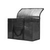XXL Commercial Insulated Bag for Groceries or Food Delivery Hot & Cold Thermal Bag Foldable Stands Upright Sturdy Zipper