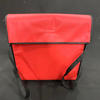 Custom printed big duty fresh pizza food delivery bag with logo/wholesale insulated square cooler bag with handle