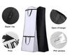 wholesale Eco friendly clear dustproof dress non woven clothing customized suit cover long wedding dress garment bag