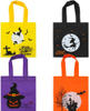 Ecological recycle non woven printing bags for Halloween christmas new year candy gift bag