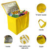 Wholesale Non woven refrigerated insulated for heat preservation food cooler bags