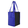 Customized logo reusable 6 bottle wine non woven shopping tote bag