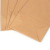 Cheap Recycled Custom Logo Printed Grocery Shopping Packaging Brown Kraft Paper Bag With Handles