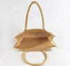 Natural jute bag burlap recycled custom Printed wholesale mini jute tote bag for shopping