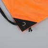 Multi color logo foldable plain eco friendly polyester drawstring shopping bag