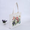 wholesale custom little flower printing organic cotton canvas tote bag shopping bag,cotton bag,canvas bag
