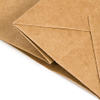 Cheap Recycled Custom Logo Printed Grocery Shopping Packaging Brown Kraft Paper Bag With Handles